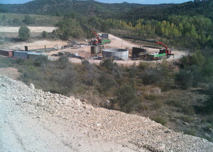 Tratamiento biológico EDAR Trillo - Aguas C. la Mancha - Guadalajara