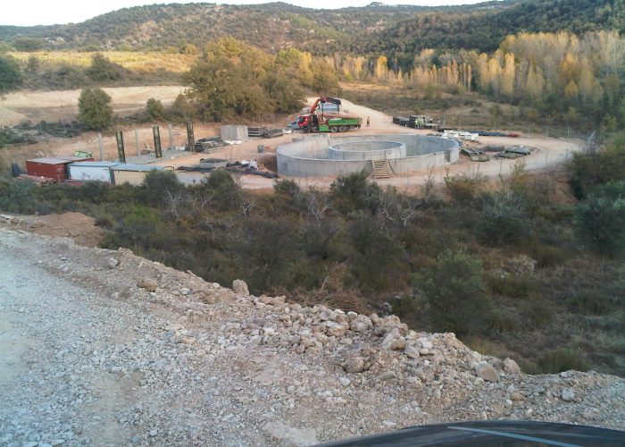 Tratamiento biológico EDAR Trillo - Aguas C. la Mancha - Guadalajara