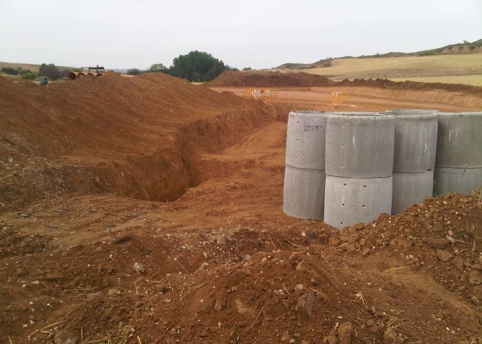 Colector EDAR Tórtola de Henares - Aguas de Castilla la Mancha - Guadalajara