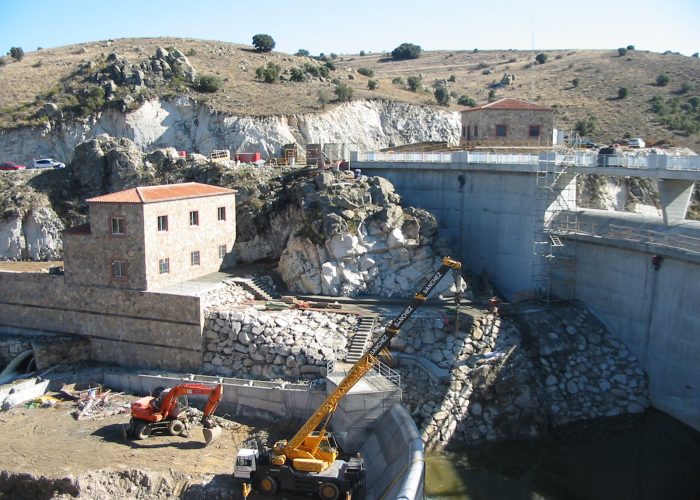 Edificio integración mambiental Presa Zorita de los Moinos - Aguas del Duero - Ávila