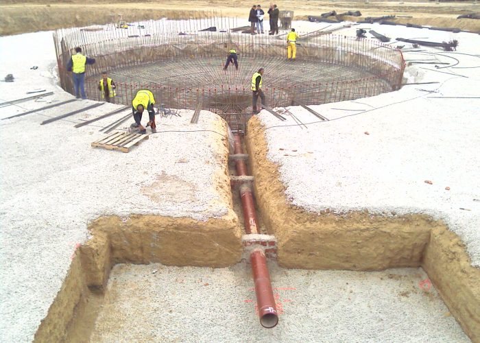 Estructuras EDAR Cebolla - Aguas de Castilla la Mancha - Toledo