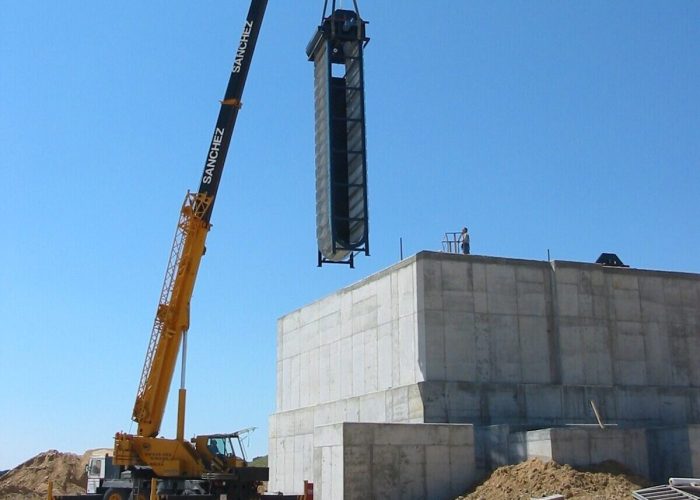 Filtros arqueta distribución - Aguas del Duero -Ávila