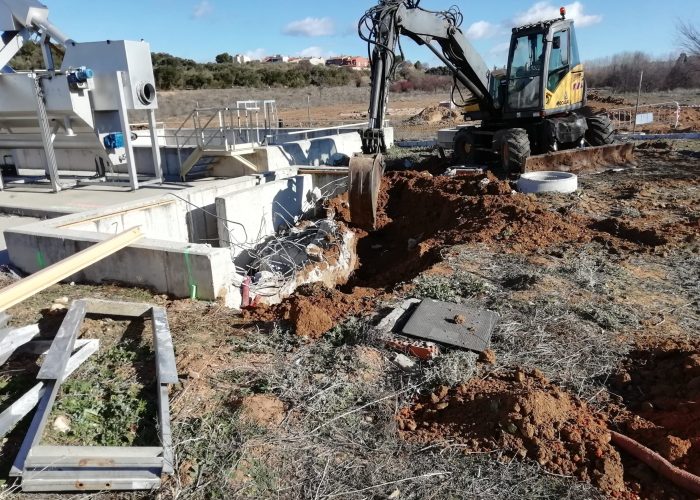 Finalización EDAR Valdeaveruelo - Aguas de Castilla la Mancha - Guadalajara