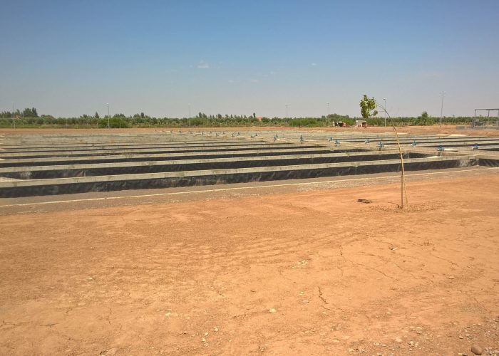 Silos de fangos EDAR Kelâa des Sraghna - ONEE MAROC